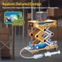 Joc Educativ STEM National Geographic puzzle 3D Lift hidraulic 49 piese
